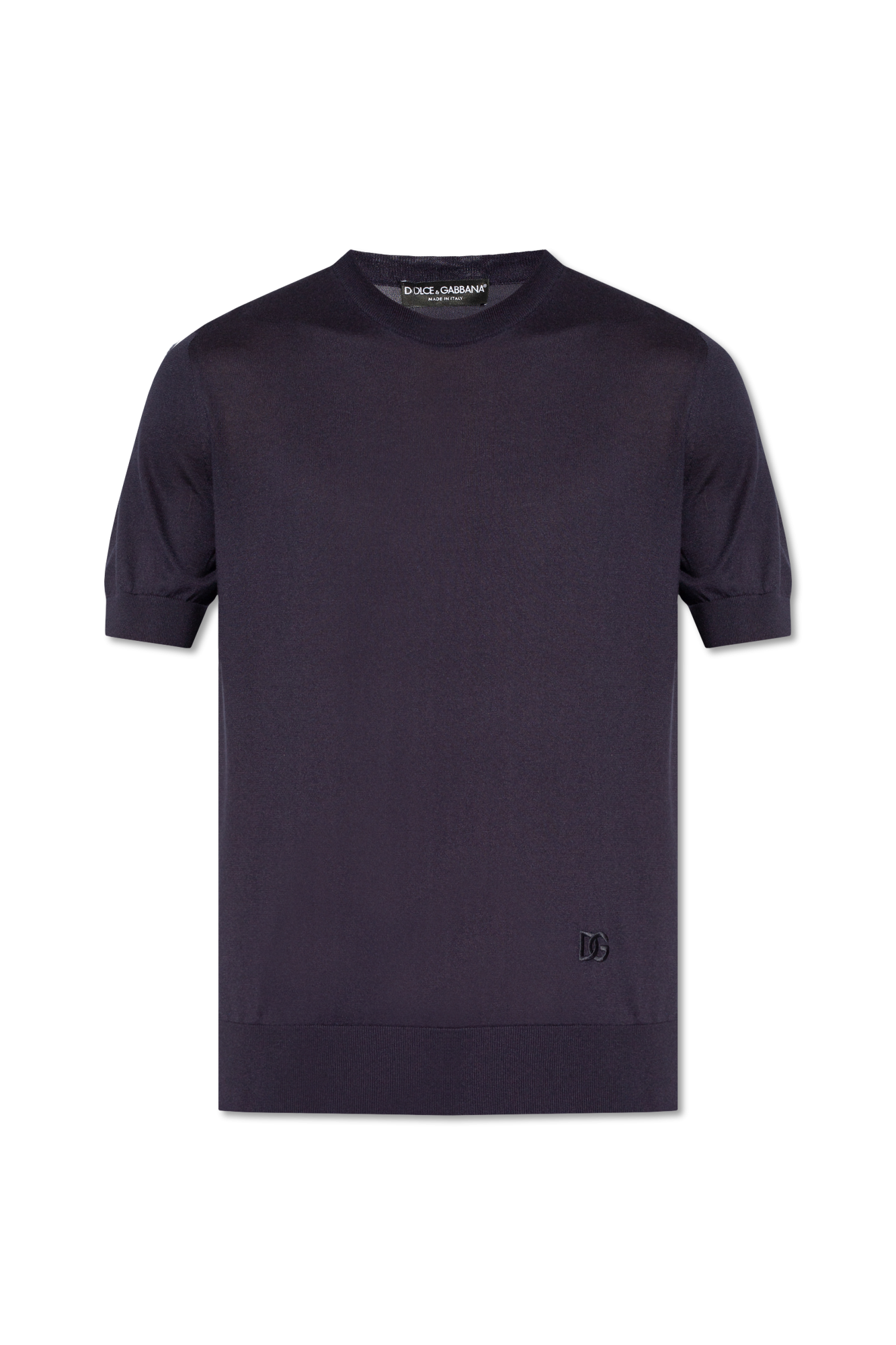 Dolce & Gabbana Silk T-shirt | Men's Clothing | Vitkac